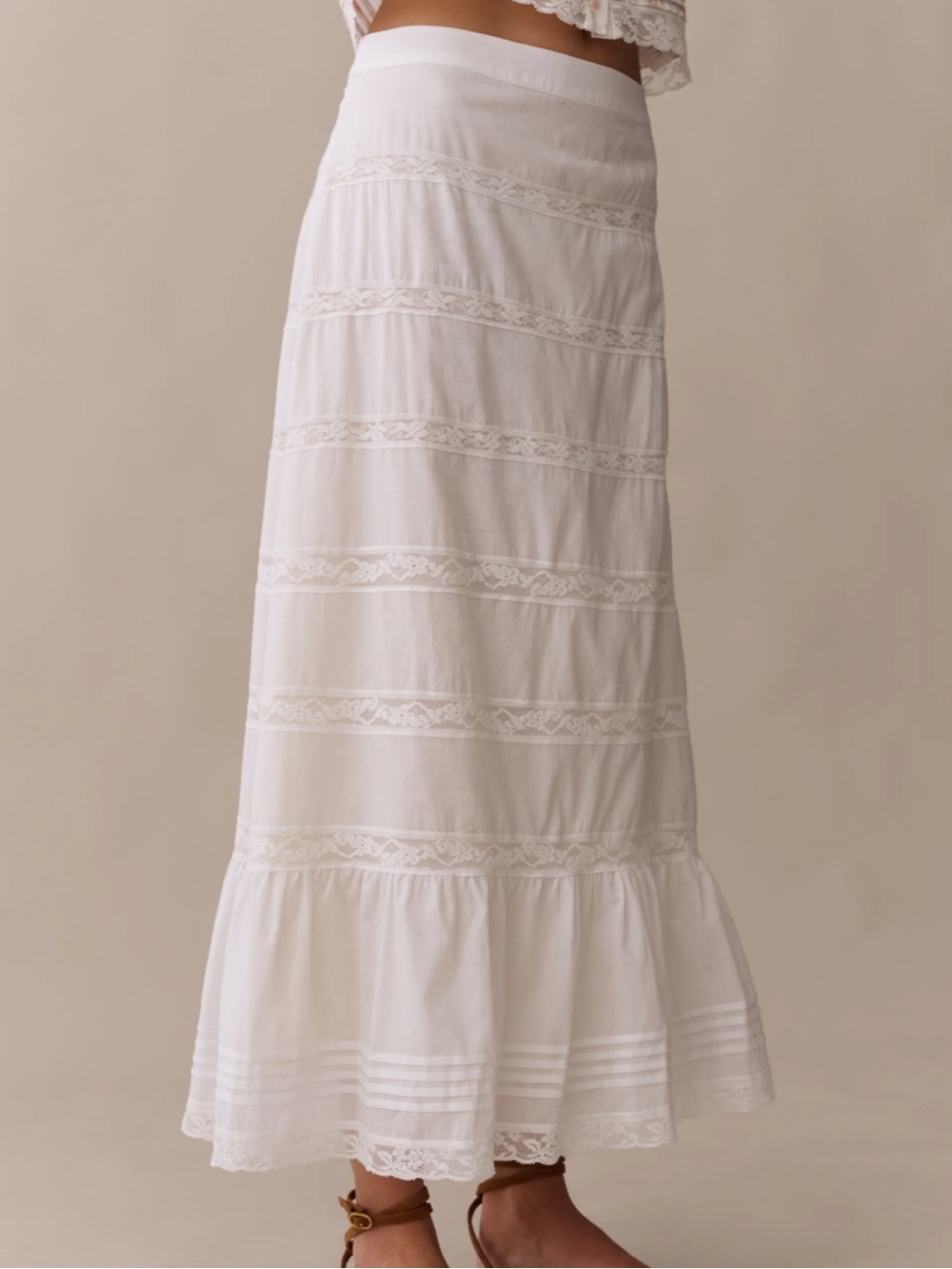 sorella Madeleine Cotton Skirt